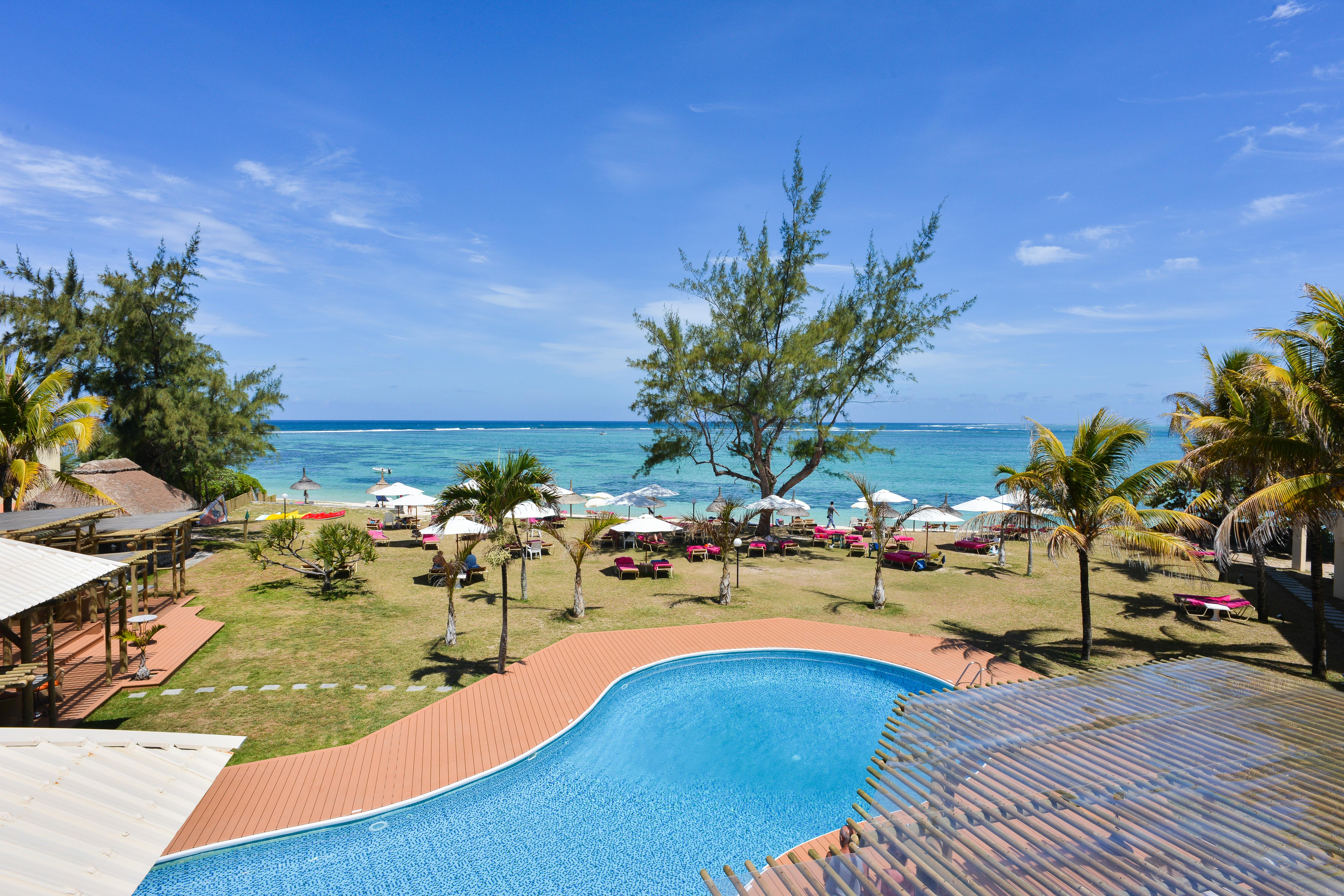 Silver Beach Hotel Trou d'Eau Douce Dış mekan fotoğraf